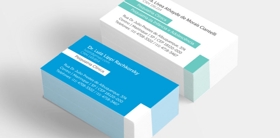 Cartão Dr. Luiz Rachkorsky e Dra. Lívea Ciantelli